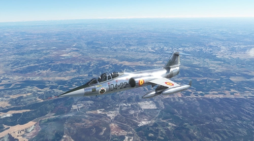 Lockheed TF-104G Spanish Air Force 104-22