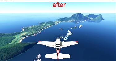Lord Howe Island Airport YLHI + ball's pyramid rock Microsoft Flight Simulator