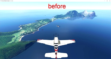 Lord Howe Island Airport YLHI + ball's pyramid rock Microsoft Flight Simulator