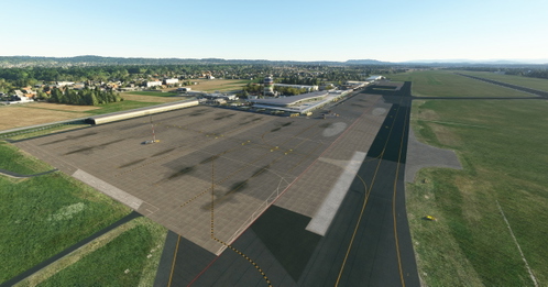 LOWG Graz Airport ORBX - Remove Static Aircrafts [Unofficial]