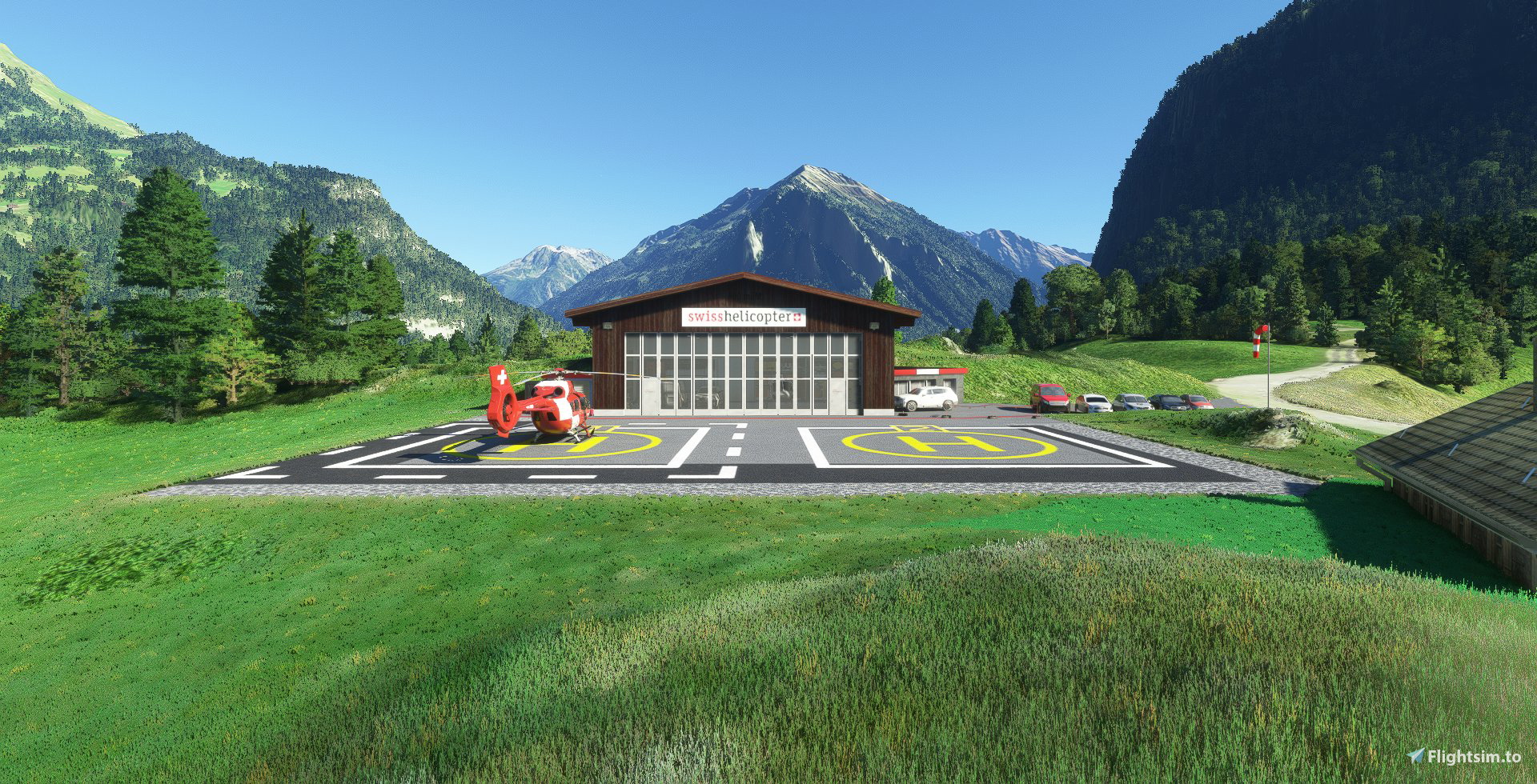 LSXC - Heliport Schattenhalb - Image 1