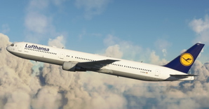 Lufthansa "1980 livery" CaptainSim 767-400ER thumbnail 7