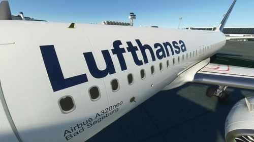 Lufthansa MESH LIVERY FOR ASOBO A320 NEO
