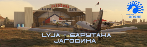 LYJA - Barutana, Jagodina sportski aerodrom v1.1