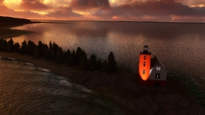 Mackinac Island Airport & Round Island Light thumbnail 2