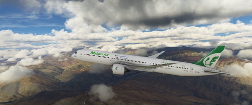 Mahan Air lines  B 787