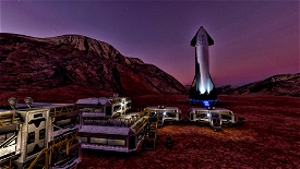 Mars Test Facility (PZ60) Microsoft Flight Simulator