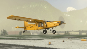 Microsoft Pilatus PC-6 Yellow Livery thumbnail 6