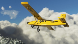 Microsoft Pilatus PC-6 Yellow Livery thumbnail 3
