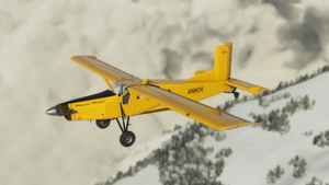 Microsoft Pilatus PC-6 Yellow Livery thumbnail 7