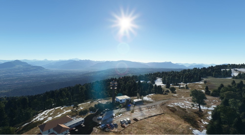 Mont Saleve Antenna and Restaurant L'Observatoire