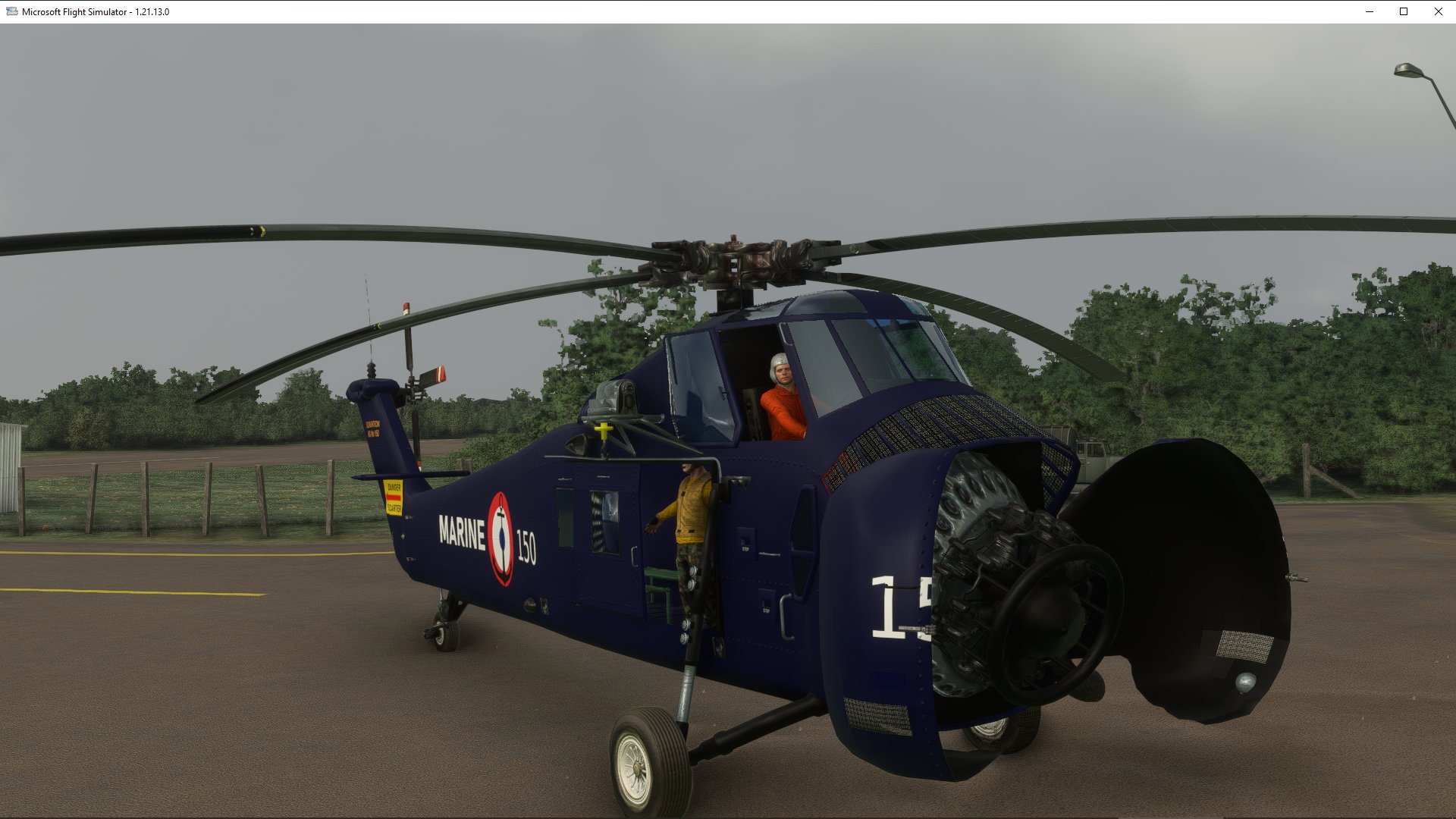 Native-Helicopter Sikorsky H34 - Image 2