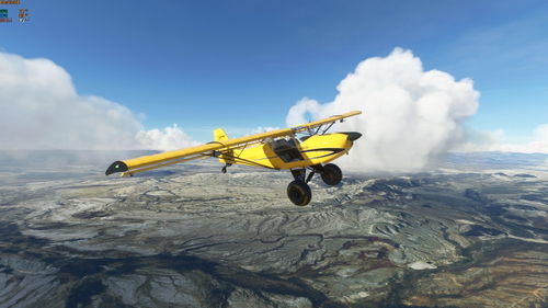 NC76 Kitfox BlacknYellow Livery