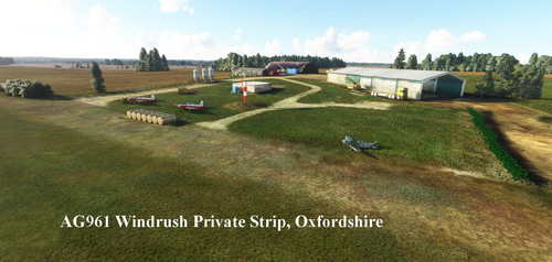 Neil's Tours AG961 Windrush Private Strip, Oxfordshire, England