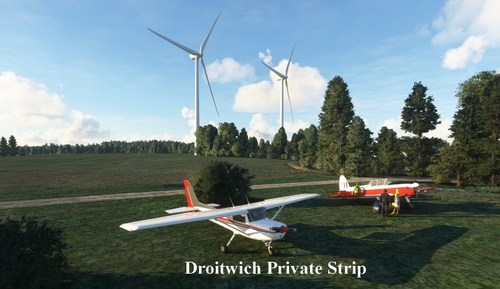 Neil's Tours EG40 Droitwich Private Strip, Worcestershire England