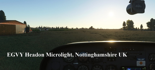 Neils-Tours EGRQ Headon-Microlight, Retford MSFS