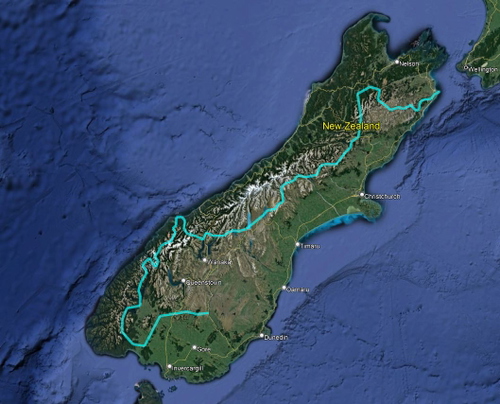 NEw Zealand - South Island discovery trips