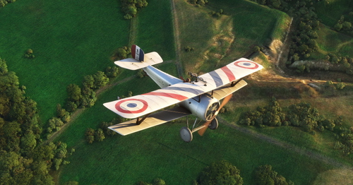 Nieuport 17 French AF Charles Nungesser