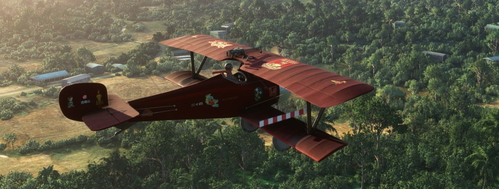 Nieuport 17 Red Asia Gongga Shan