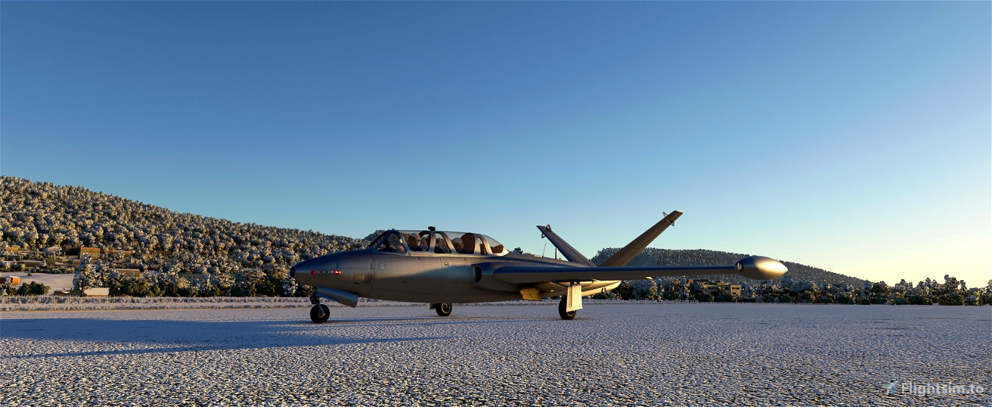 Official paint-kit for the Fouga Magister CM170 from Restauravia Microsoft Flight Simulator