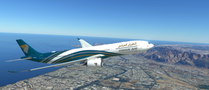 Oman Air (A4O-DI) Airbus A330ceo livery on Headwind Airbus A330neo-900 [8K] thumbnail 4