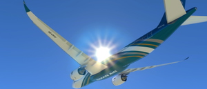 Oman Air (A4O-DI) Airbus A330ceo livery on Headwind Airbus A330neo-900 [8K] thumbnail 5