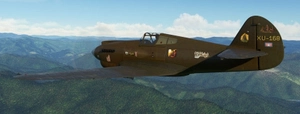 P-40B Tomahawk BigRadials XU-168 Bayon Cambodia thumbnail 9