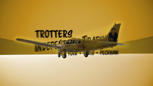 PA28 Turbo III Only Fools & Horses Livery