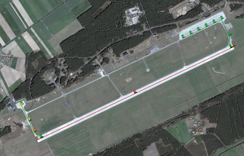 Pilot2ATC Zielona Góra Airport EPZG Taxiways and Gates 