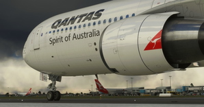 Qantas "1984 livery" CaptainSim 767-400ER thumbnail 4