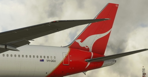 Qantas "1984 livery" CaptainSim 767-400ER thumbnail 5