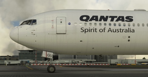 Qantas "1984 livery" CaptainSim 767-400ER thumbnail 3