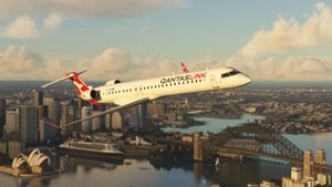 CRJ 1000 QantasLink VH-YQX Ultra thumbnail 1