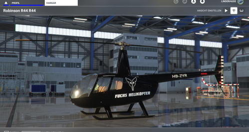 R44 HB-ZYR Fuchs Helikopter