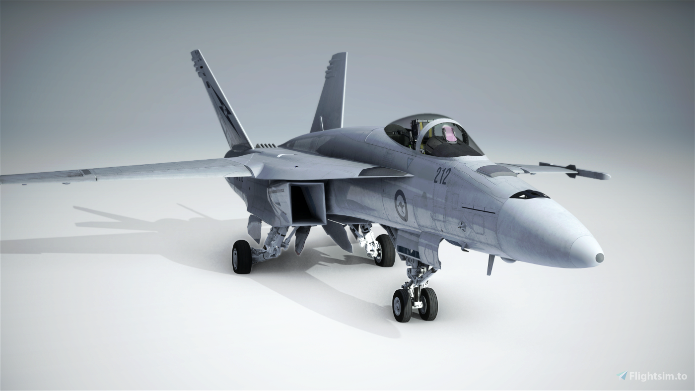 RAAF 1 Squadron F/A-18 Super Hornet (Microsoft Version) Microsoft Flight Simulator