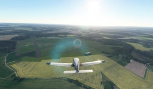 RAF Bardney 1945, Bardney, Lincolnshire, England, UK. (New "Period" airfield scenery) thumbnail 13