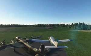 RAF Bardney 1945, Bardney, Lincolnshire, England, UK. (New "Period" airfield scenery) thumbnail 19