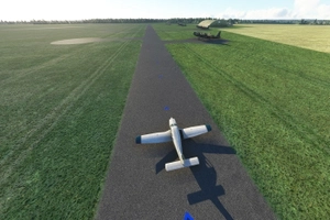 RAF Bardney 1945, Bardney, Lincolnshire, England, UK. (New "Period" airfield scenery) thumbnail 15