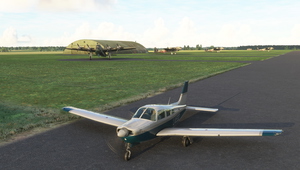 RAF Bardney 1945, Bardney, Lincolnshire, England, UK. (New "Period" airfield scenery) thumbnail 16