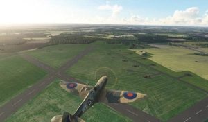 RAF Bardney 1945, Bardney, Lincolnshire, England, UK. (New "Period" airfield scenery) thumbnail 7