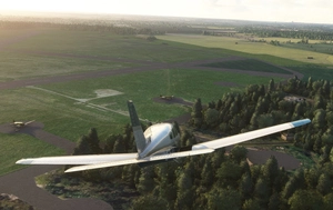 RAF Bardney 1945, Bardney, Lincolnshire, England, UK. (New "Period" airfield scenery) thumbnail 18