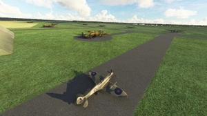 RAF Bardney 1945, Bardney, Lincolnshire, England, UK. (New "Period" airfield scenery) thumbnail 11