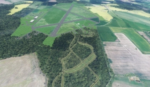 RAF Bardney 1945, Bardney, Lincolnshire, England, UK. (New "Period" airfield scenery) thumbnail 10