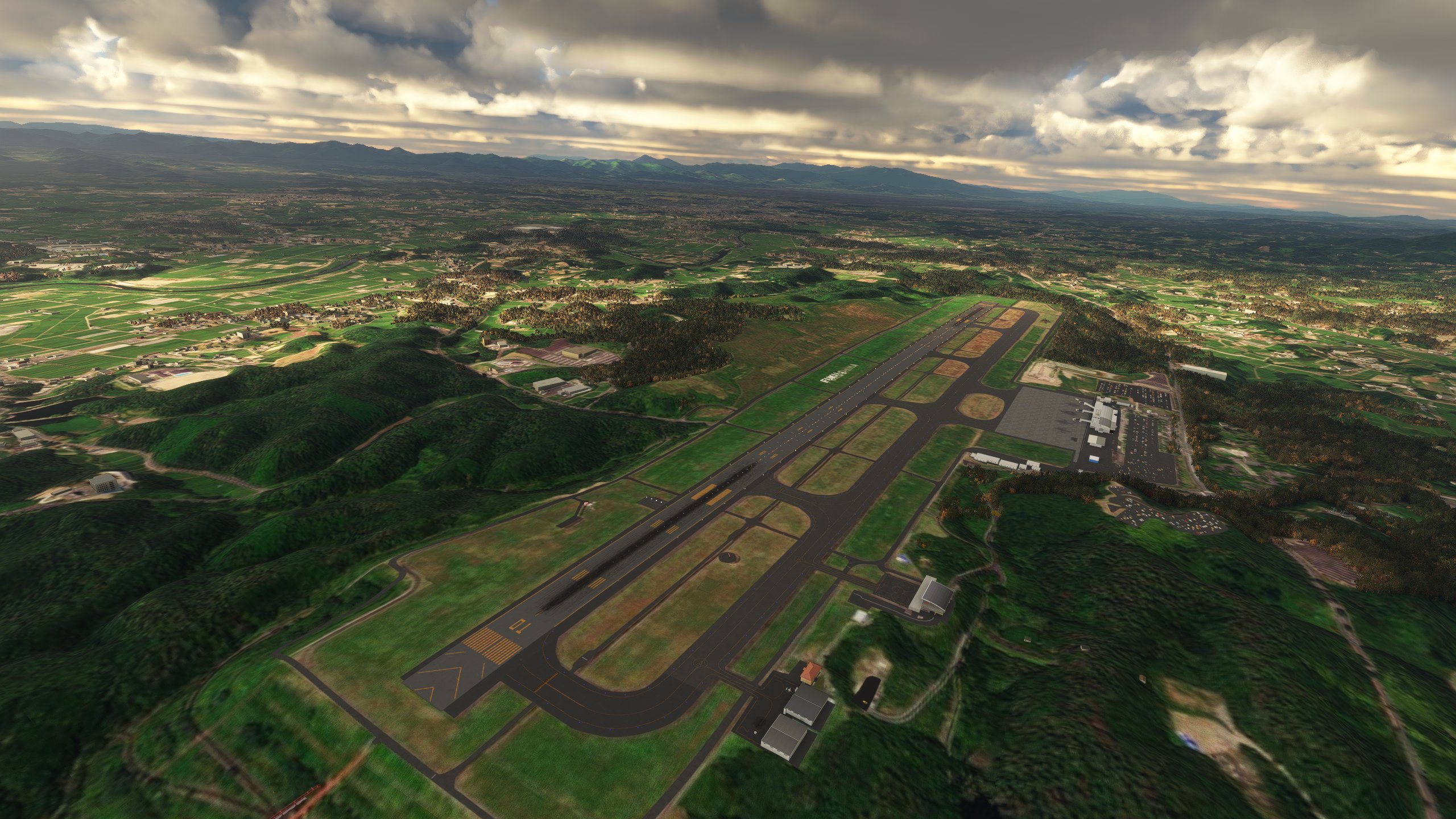 RJSF Fukushima Airport Japan Aerial and Terrain - Image 1