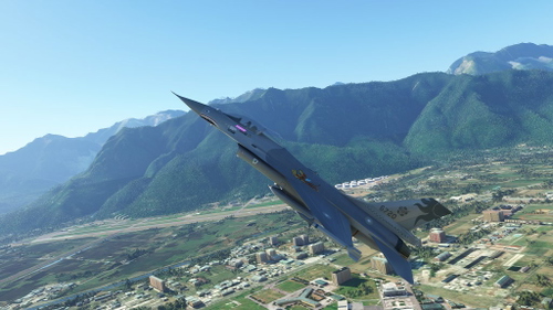 ROCAF F16 and F16 Flying Tiger repaints (for Flightsim Squadron F16)