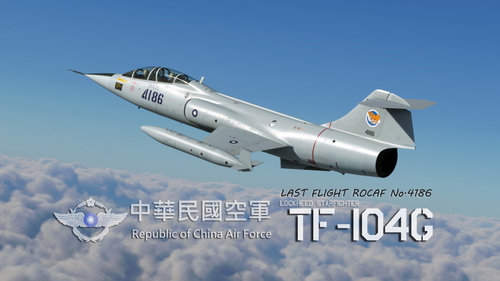 ROCAF SSW TF-104G 4186 (Retirement ceremony)
