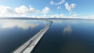 San Mateo - Hayward Bridge, San Francisco Bay Area thumbnail 3