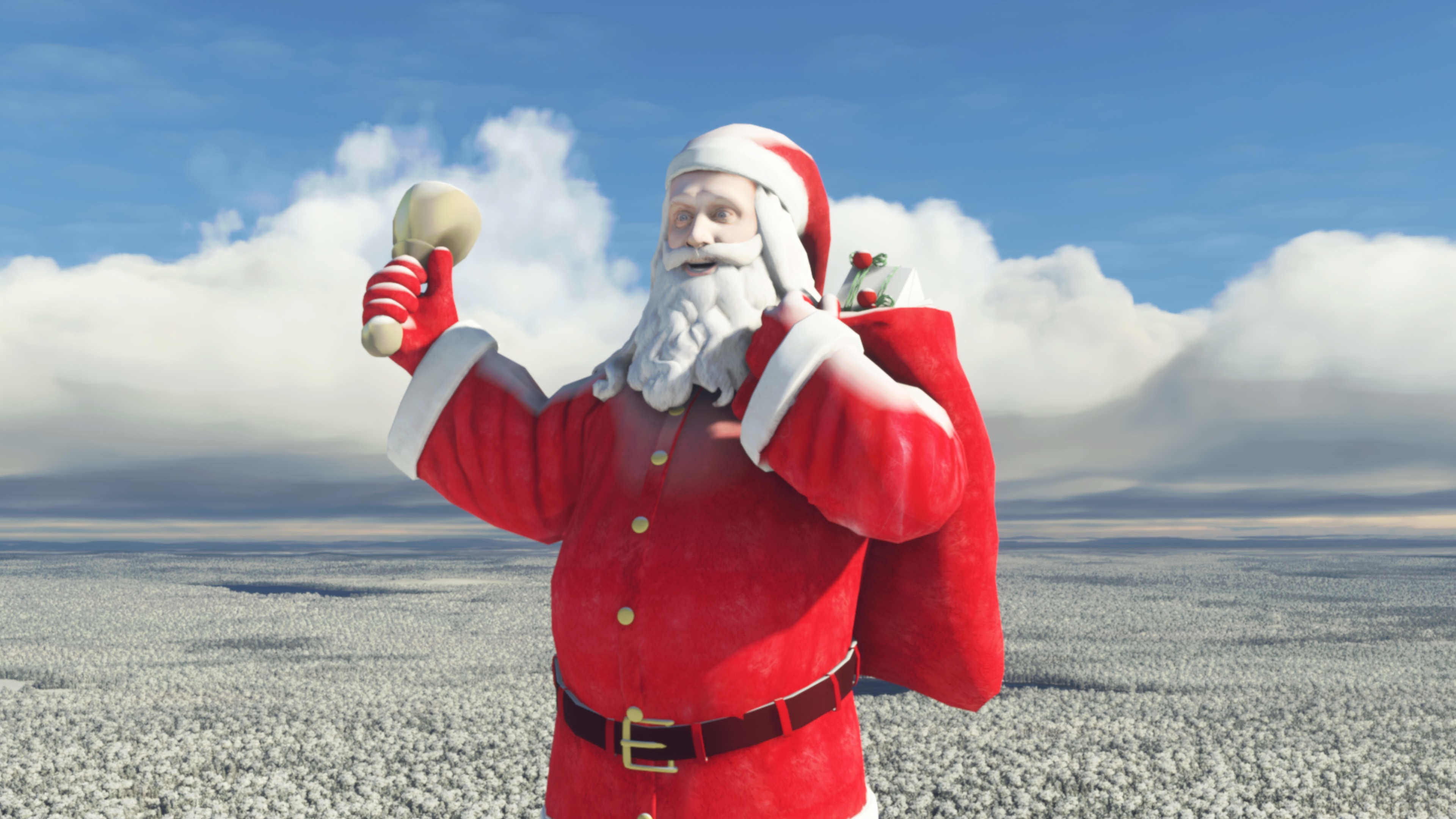 Santa Claus Airport Rovaniemi Merry Christmas - Image 2