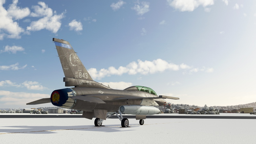 SC Designs F-16D - 148th FW Have Glass