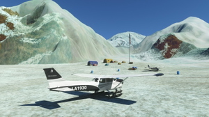 SEFB Denali Base Camp, South East Fork Base, Kahiltna Glacier, Alaska, USA. (New Scenery) thumbnail 1